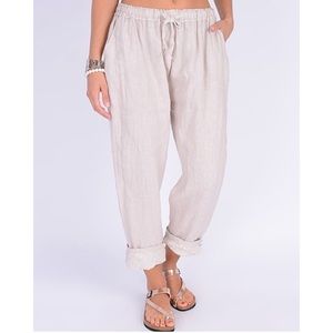 Ornella Paris Linen Pants